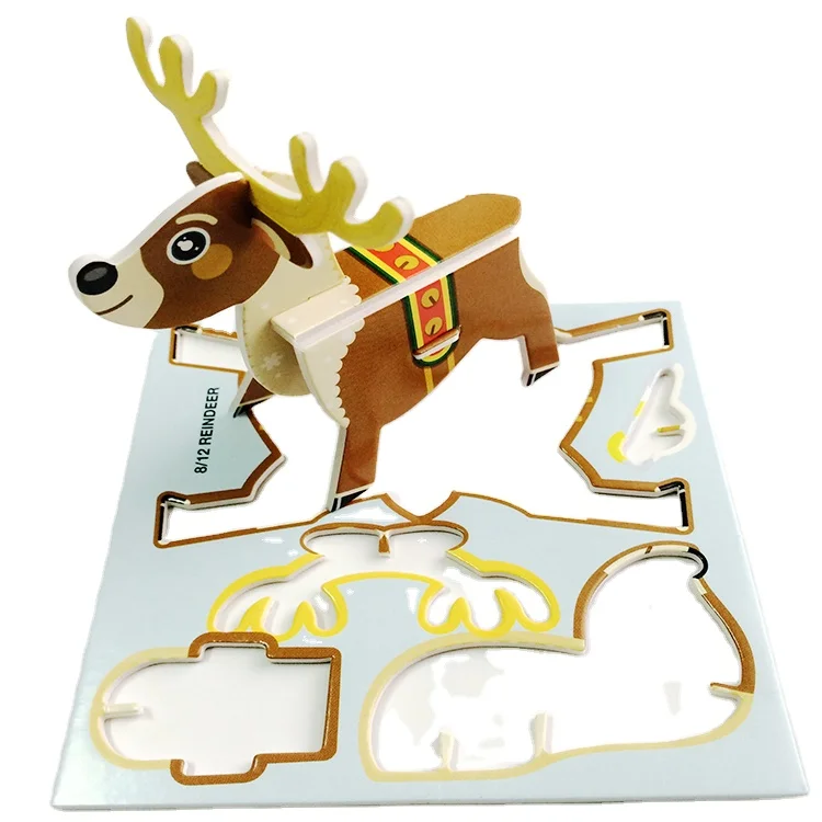 
Образовательные 3d головоломки, карты, пенопластовые головоломки, бумажные diy 3d головоломки 