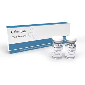 Skin Renewal 3% EGF Serum Organic Anti-Wrinkle Face Serum 5 Ampoules*10ml Niacinamide Regenerating Damaged Skin Reducing