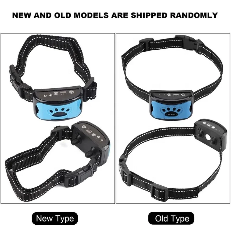 Amazon Best Selling Automatic Adjustable Vibration Rechargeable No Shock Anti Bark Collar Dog Bark Collar for Dogs