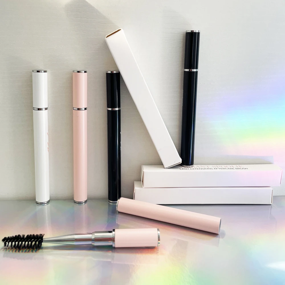 Eyelid Eyeshadow Shampoo Cleaning Spoolies Brush Curved Eyelash