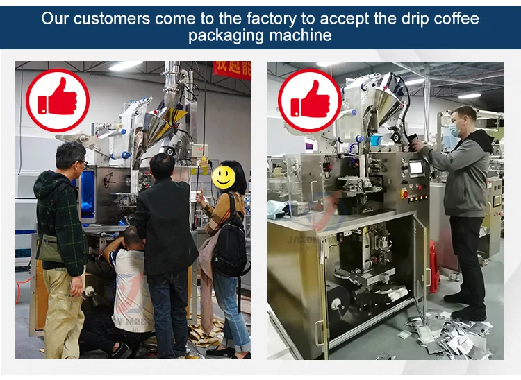 Hanging Ear Drip Coffee Packing Machine Automatic 5g 10g 12g Filter ...