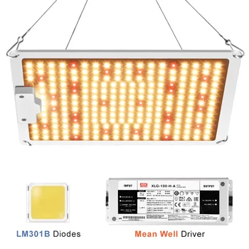 High PPFD led grow lights 100W 120W 240W 480W 720W full spectrum PF0.95 led grow light for commercial horticulture cultivation