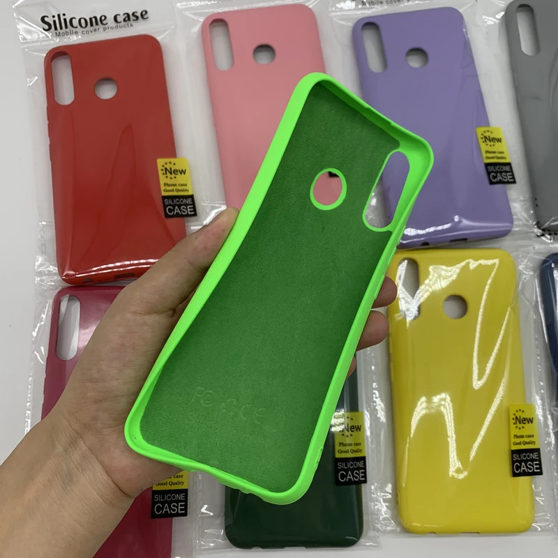 Silicone TPU Soft Touch Rubber Case With Microfiber Back Cover Africa Pouch  for Infinix Tecno, Itel, Iphone Xiaomi