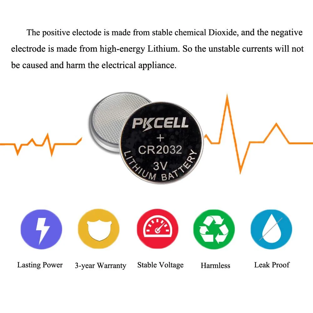 CR2032 2016 2025 1632 1620 1616 1220 ボタン電池 3V ボタン型リチウム電池 車のリモコン電池