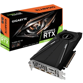 RTX2080Ti 11GB ジャンク GIGABYTE GIGABYTE NVIDIA GeForce RTX 2080 Ti TURBO OC 11G Used Graphics