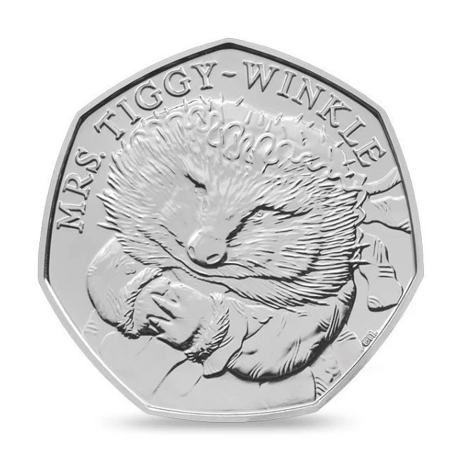 WD Professional Factory Manufacture UK Collection Value Coins Set Beatrix Potter Commemorate 50p Coin