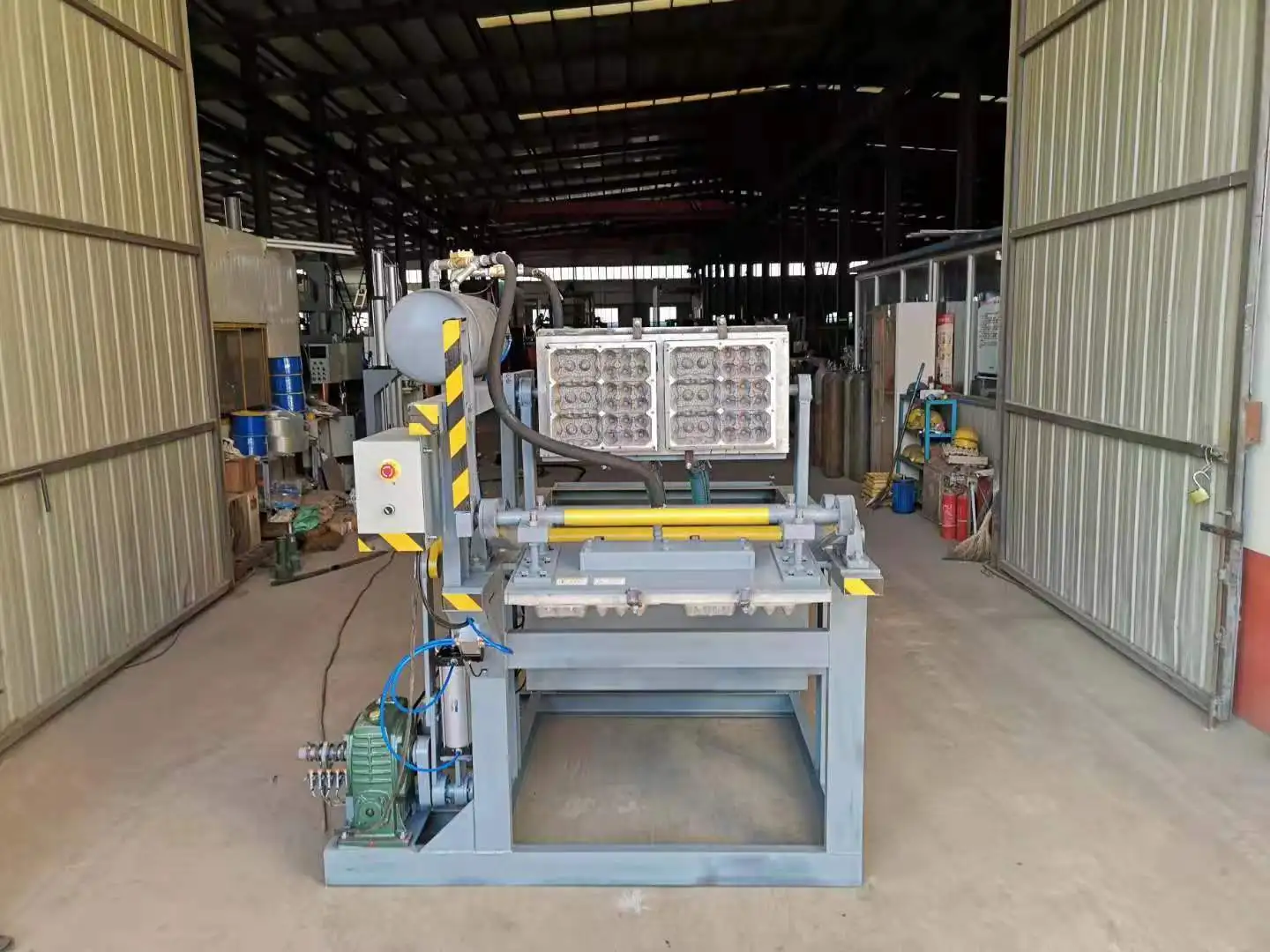 Small Investment Automatic Carton Mini Small Pulp Quail Paper Egg Tray Making Machine