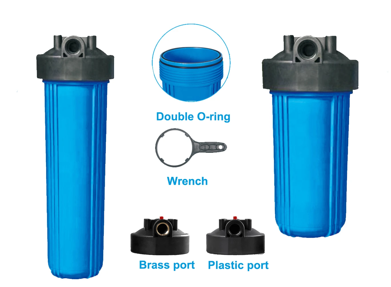 Filtro Depuratore D'acqua Per L'intera Casa 1" Con Filtro Sedimentare 84422991 - Foto 9