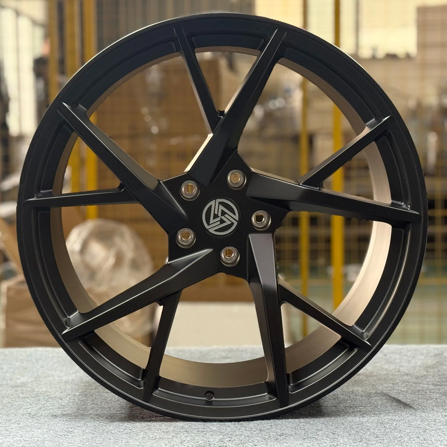 XL 1-Piece Monoblock Deep Dish Concave Alloy Wheels Car Rim Custom Forged Racing Car Wheel 5x114.3 5x120 5x112 Wheels - Image 2