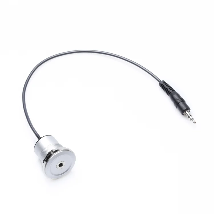 Round Panel Mount Stereo Audio Extension Cable