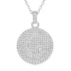 Zircon 1.3mm*5+1.2mm*1+2mm*71pcs White Gold Plated