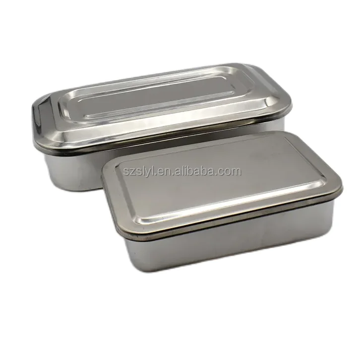 High Quality Medical 304 Stainless Steel Surgical Instruments Sterilization Tray