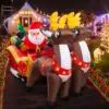 Santa Claus on the sleigh