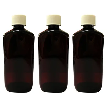 Plain Wockhardt Prop Empty Arch Bottle 16oz with CRC Cap and Seal for Your Protection