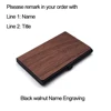 Black walnut+black box+ logo