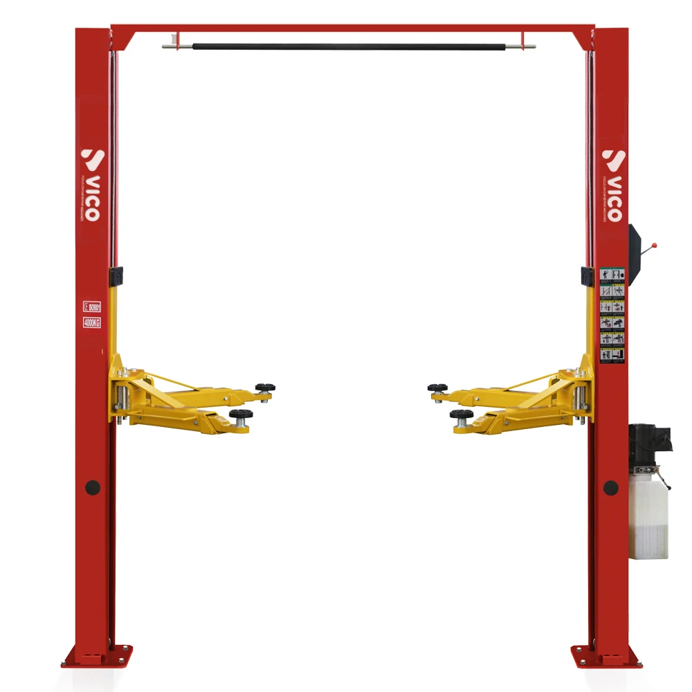 4t Floor Clear Hoist One Side Manual Release 2 Post Car Lift - Buy Two 