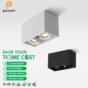 High Quality Modern LED Adjusts Color Temperature Spot Light Aluminum Downlight Spotlight Anti-Glare Directional Adjustment