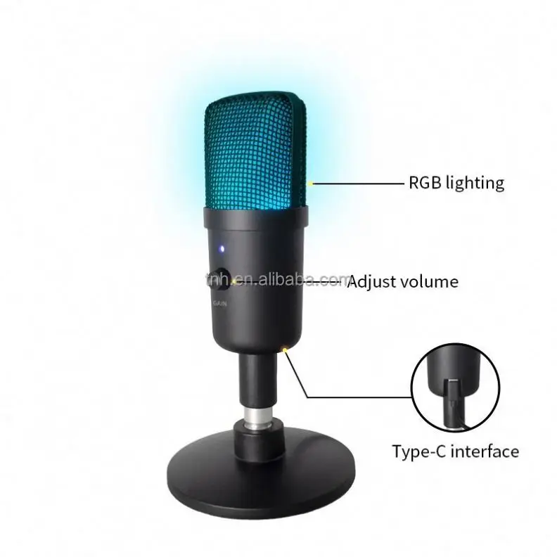 TNH USB- ZX662 Noise Cancelling Streaming Professional Gaming USB