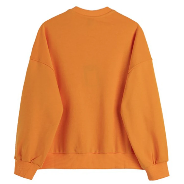 Oem Custom Print Crewneck Heavyweight Cotton Oversize Pullover Cheap