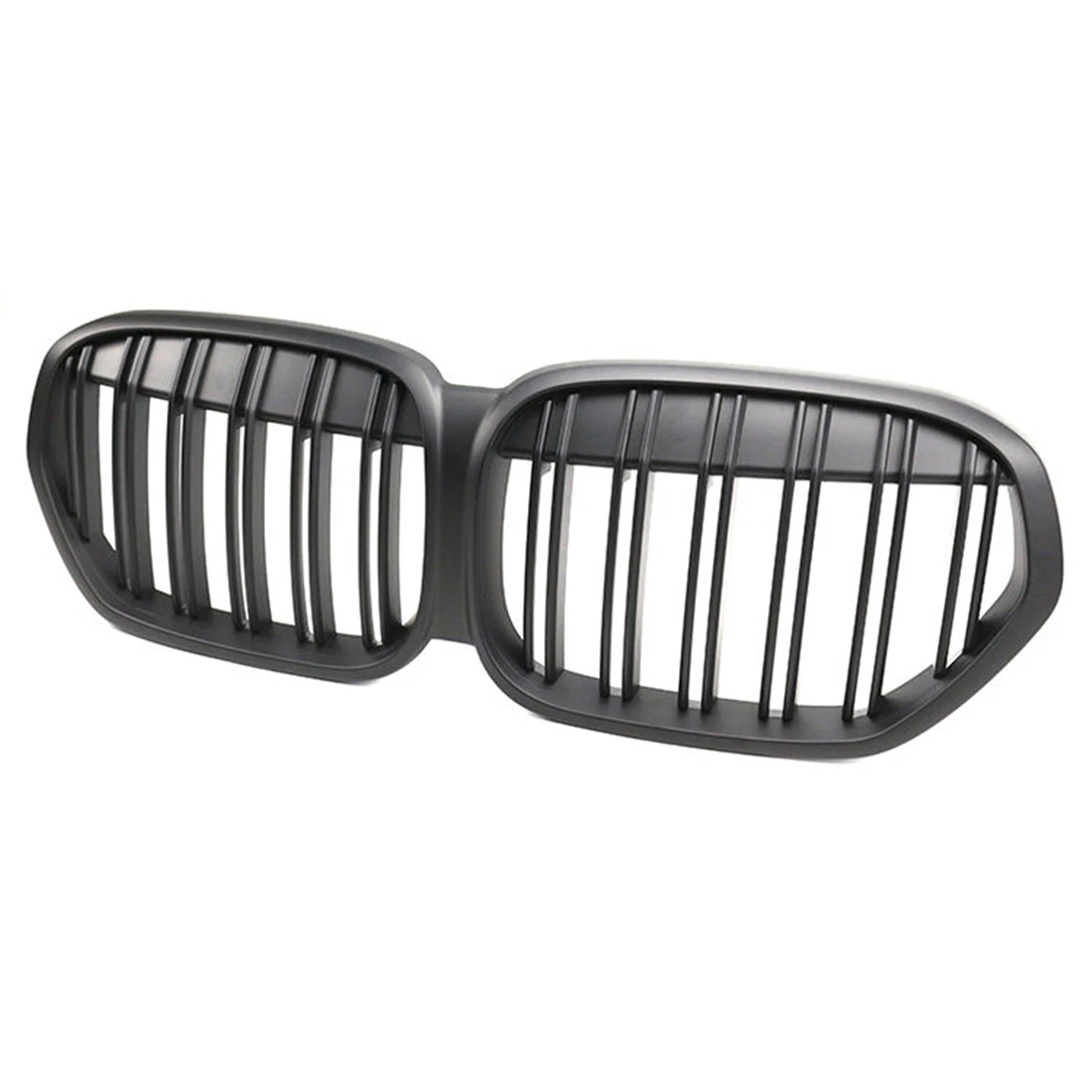 Auto Body Kits Mesh Guards Grille Abs Material Matte Black Dual Slat