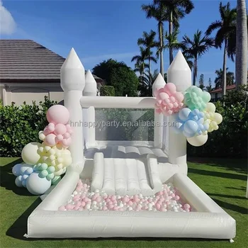 birthday jumpers house inflatable land water park ball pit black and white bounce house ball pit inflatable