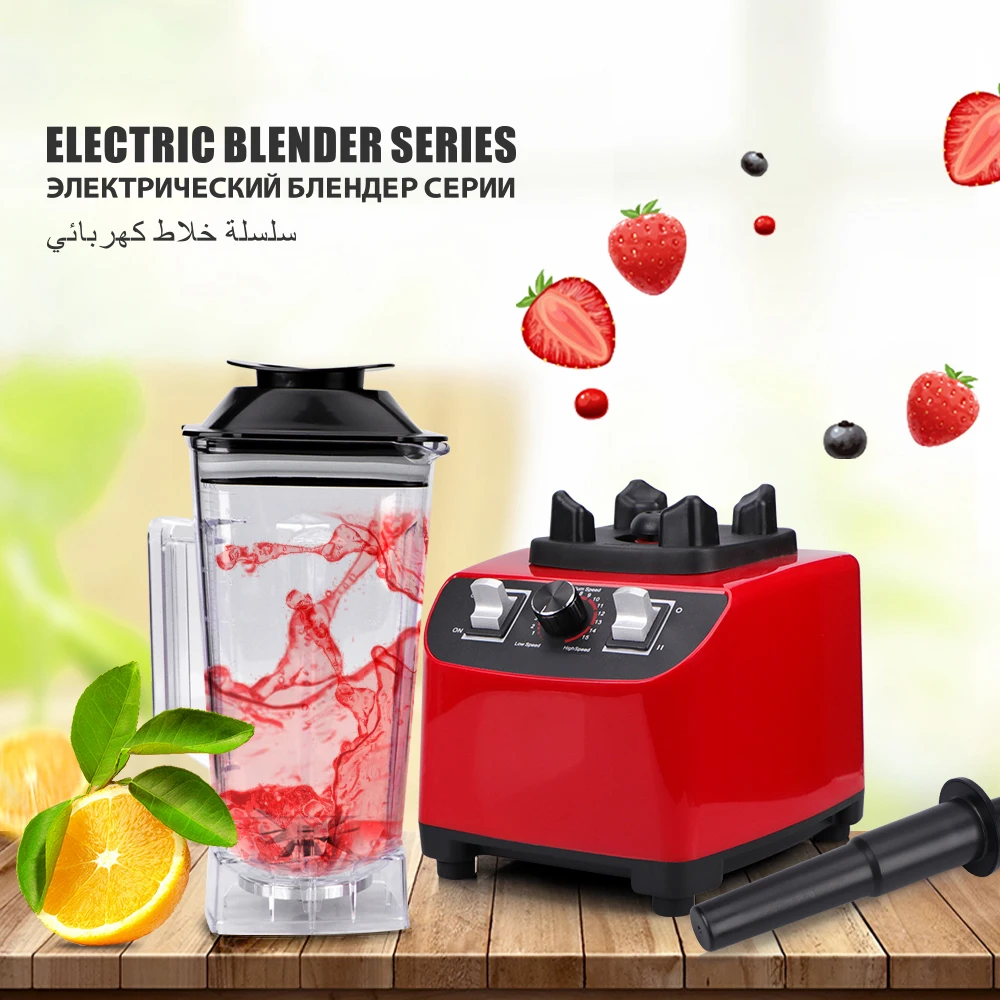  Alta potencia fuerte bebé alimentos suplemento máquina vaso  vidrio licuadora mezclador alimentos 48000r/min rápido jugo fabricante  Juicer calor cocina : Hogar y Cocina