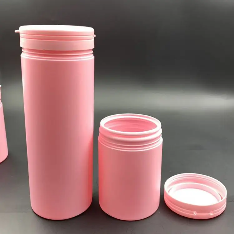 Wholesale White Wide Mouth Hdpe Capsules Jars Bottles Medicine Tablets