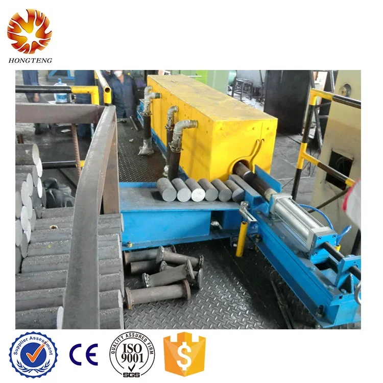 Hongteng High-output Steel bar Billet Heating Forging Furnace Induction Heating Machine for Metal Forging Steel Ring Re-heat 1T