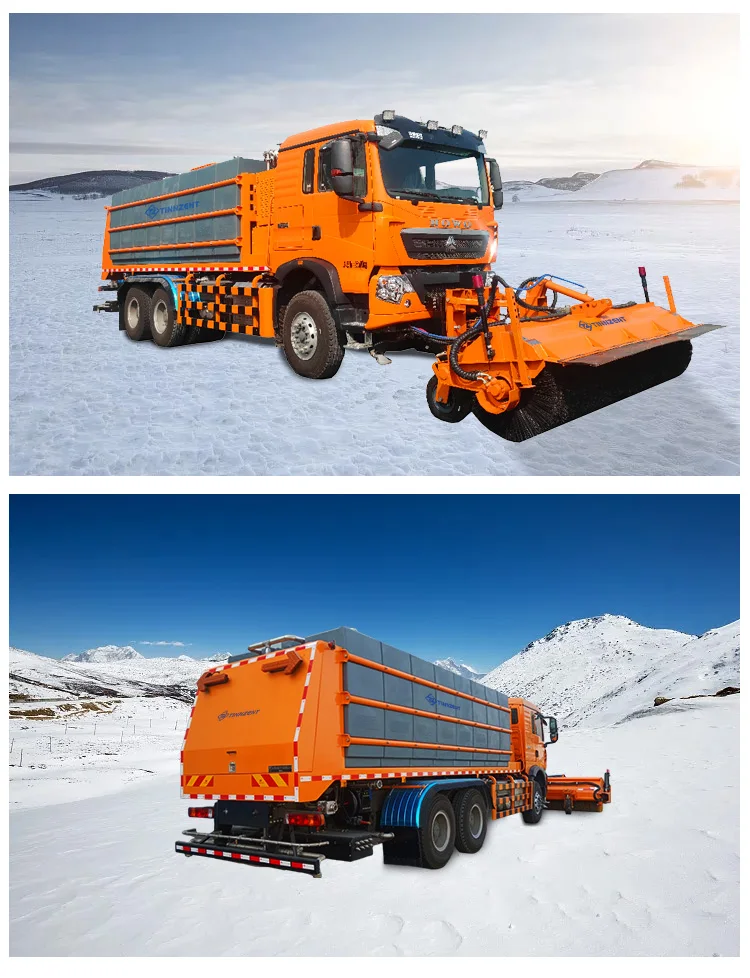 5254 High Quality Snow Plow Manufacturers With Snow Plow Attachment Liquid Spreading Snow Plow