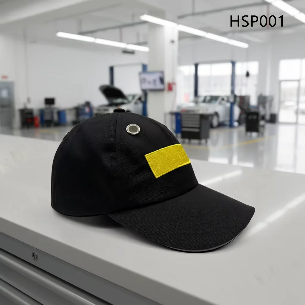 HY,Power Industry Impact-resistant Multi-purpose Black Bump Cap Factory Supply UV Resistant Light Weight Safety Helmets HSP001