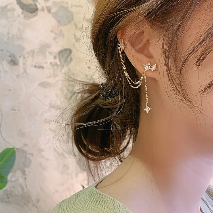Simple Korean Fashion Ear Cuff Earrings - Power Day Sale