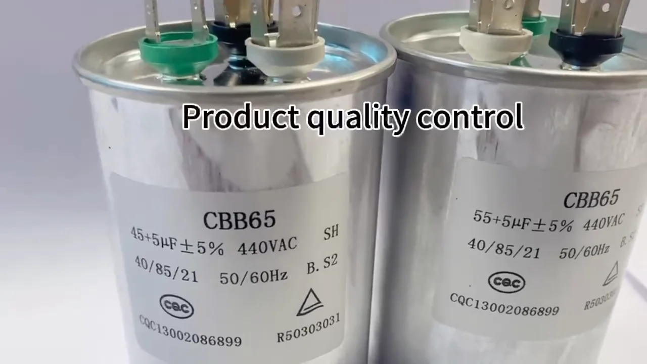 Air Conditioner Capacitor Run Capacitor Power Capacitor Cbb65 40uf 50uf ...