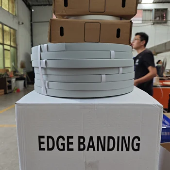 Superior Quality Pvc Edge Bands Plastic Edging Tape for Particle Board PVC Edge Banding Tape for Office Furniture