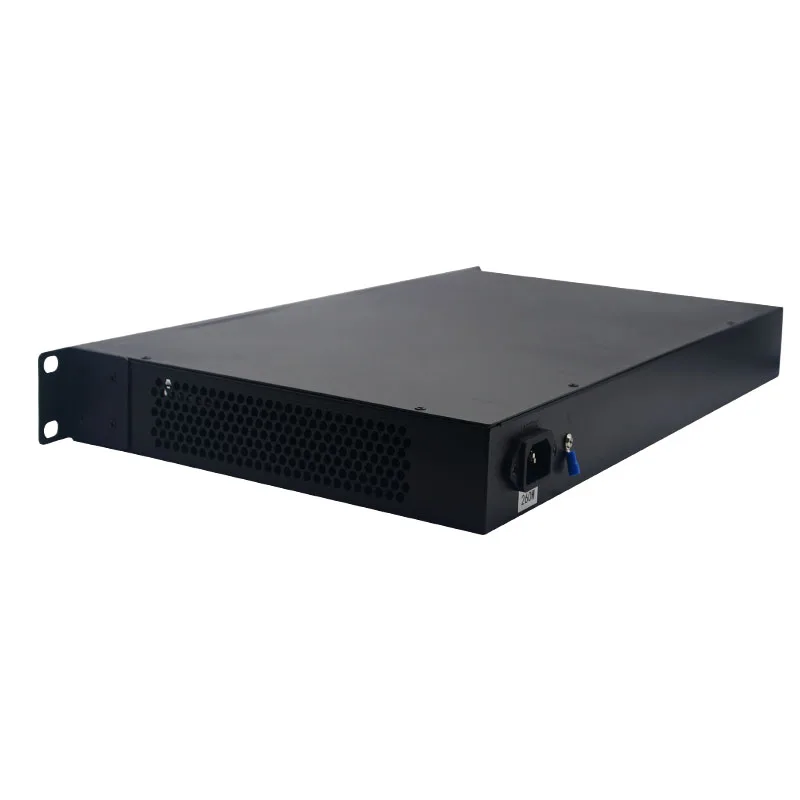 12V 24V PoE Switch 16*10/100Mbps 24V Non-standard PoE Switch with 2 Gigabit Uplink 1U Rackmount factory