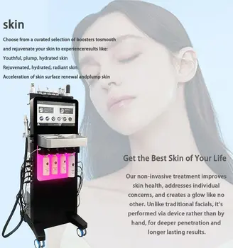 11 In 1 Hydra Dermabrasion Skin Care Beauty Facial Machine for Whitening Deep Cleaning Beauty Salon Equipment