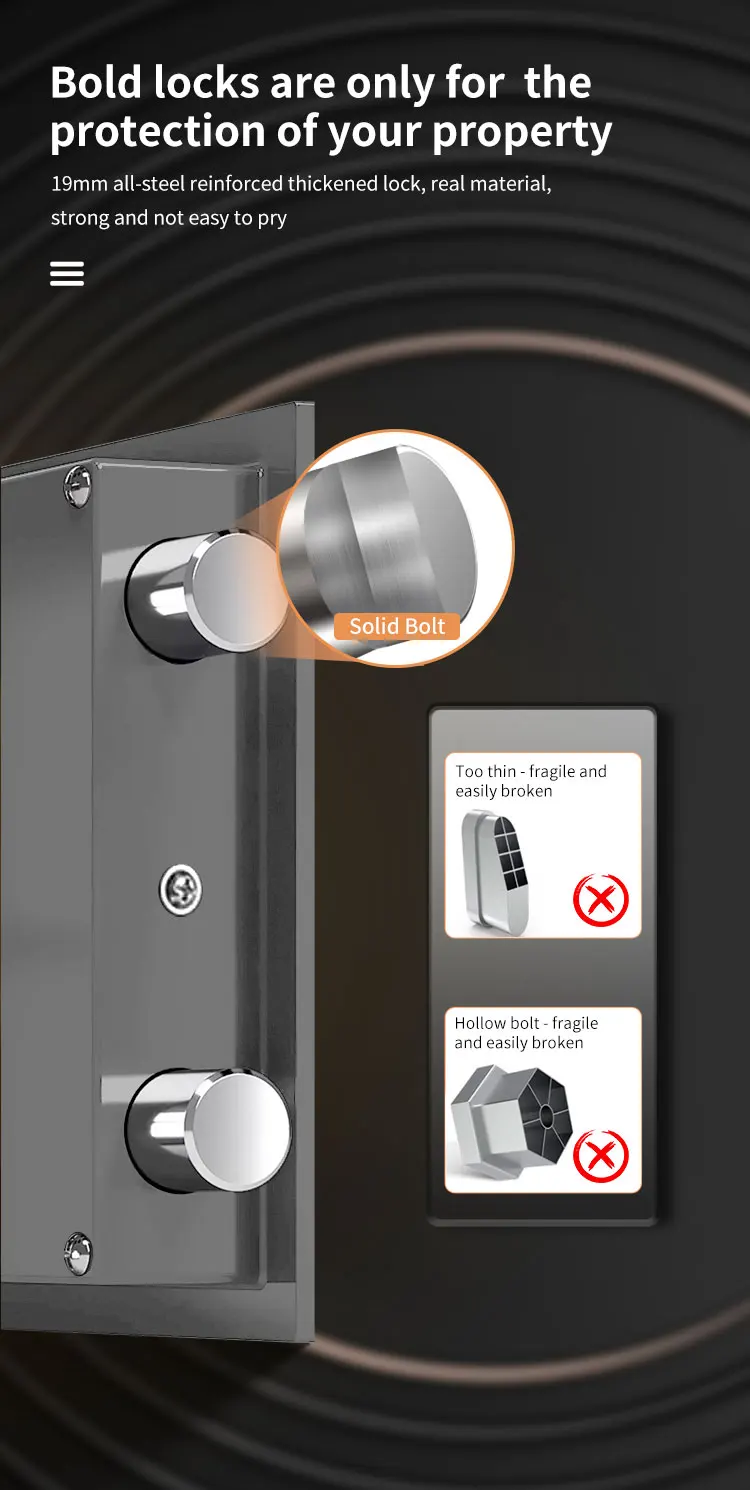 CEQSAFE Wholesale Security Home Electronic Safe Digital Hotel Mini Safe Box manufacture