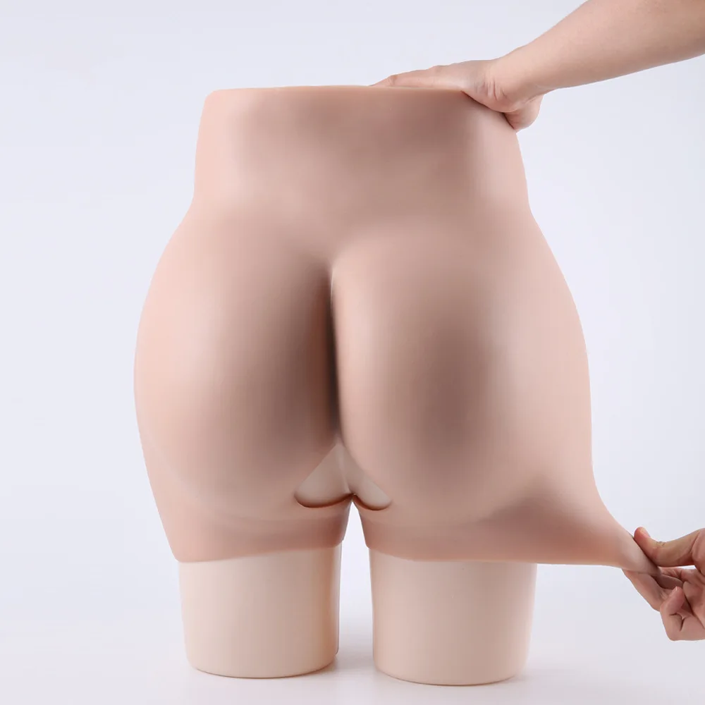 Adima Volledige Siliconen Broek Met Open Kruis Hip Lifter Shaper-short