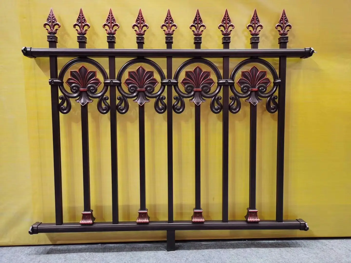 Customized Factory Low Price Used Wrought Iron Fencing For Sale Buy