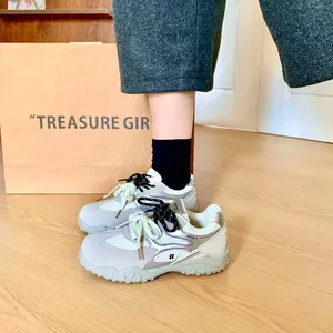 2026 Spring Autumn East Comfortable Casual Student Simple Lace-up Low-top Foreign Trade Hot Women's Shoes