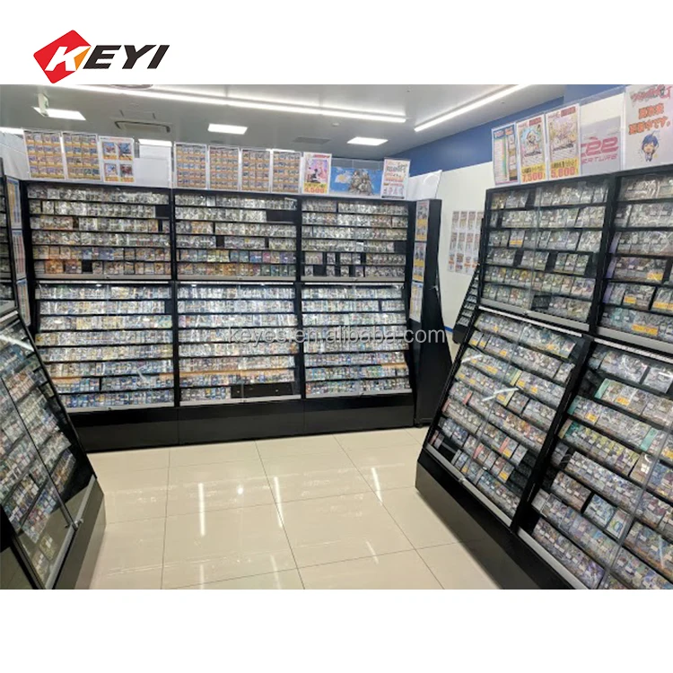 display case card riser stands – Maximize Your Showcase – Daedalus TCG Trading Card Display Stand -