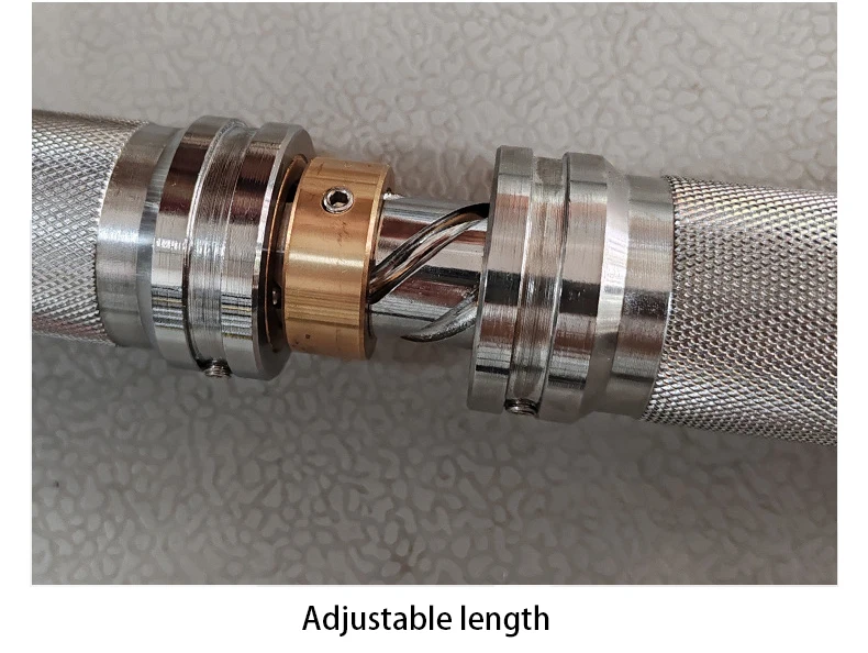 フィットネス機器 20KG 2.2m 調節可能なバーベルバー パワー