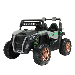 Dual-Seat Electric Ride-On Toy for Kids Battery-Powered Off-Road Vehicle for Ages 2-7 Years Made of Durable Plastic