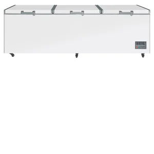 Hot Selling Three Door 1400L Chest Freezer Top Open Door Household Commercial Chest Deep Freezer