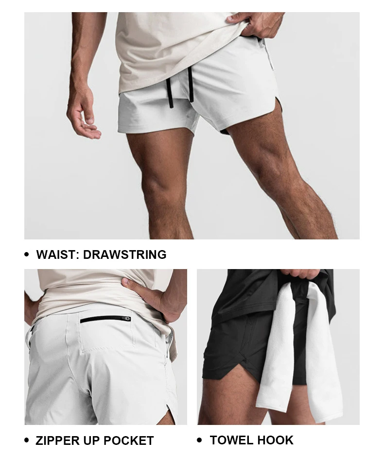 Wholesale summer outdoor sports essentialsed beach board elastic waist custom designer gym mesh sweat running men910_voghion.com