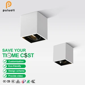 5W/8W Warm 3000K/4000K Full Spectrum CRI98 Aluminum Spotlight Residence Ceiling Downlight Living Room Spot Lighting Recessed