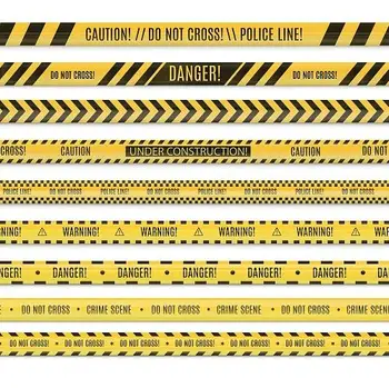 Safety Signage Field Outdoor Underground Road Warning Hazard Tape PVC Floor Marking Tape
