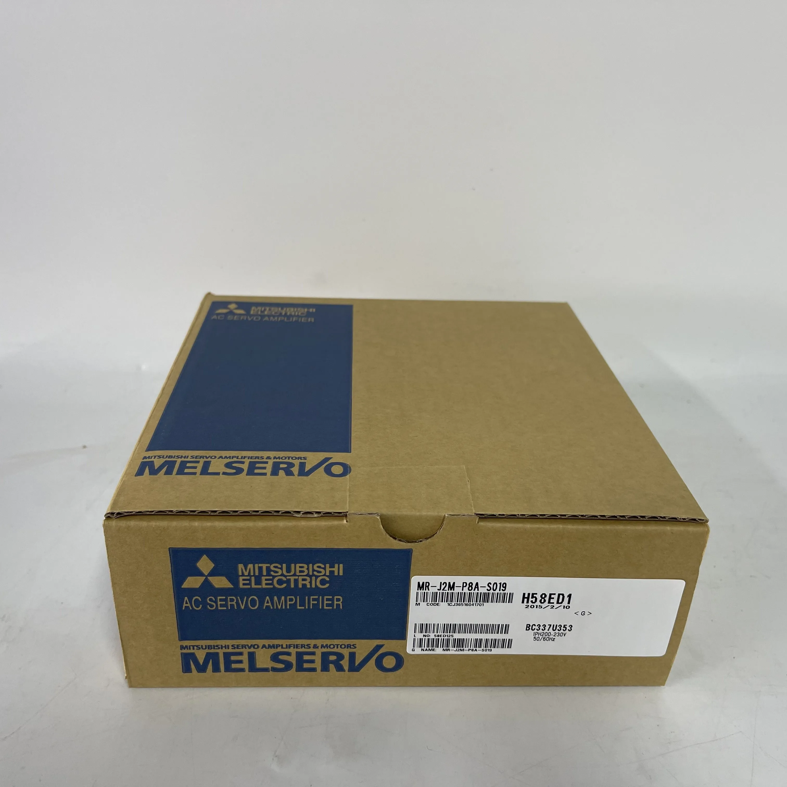 Mitsubishi AC Servo Amplifier MR-J2M-P8A-S019 Mitsubishi AC Servo Amplifier MR-J2M-P8A-S019