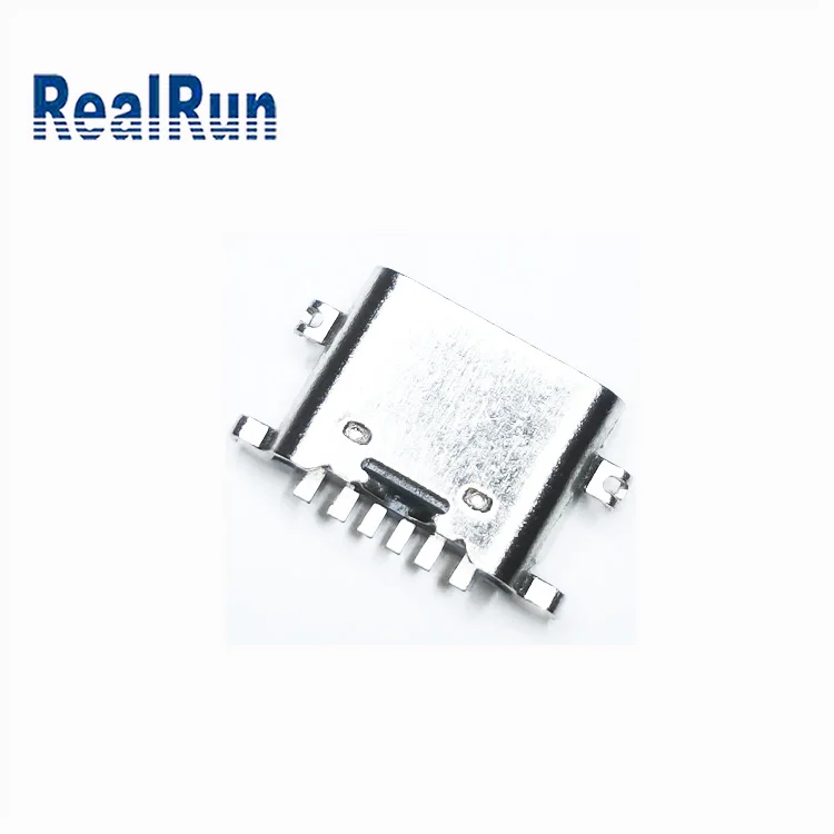 16-Pin SMT Female Type-C USB Connectors for Mobile Phone Charging Port Copper Stainless Steel Mid Mount PCB Usb Type C Jack