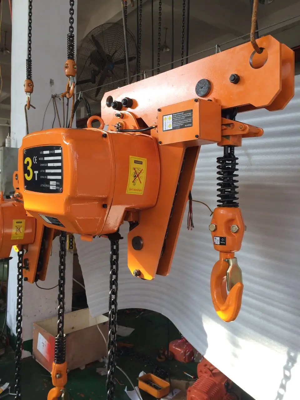 日立 ホイスト日立電気チェンブロック 1t HITACHI 電動チェーン 