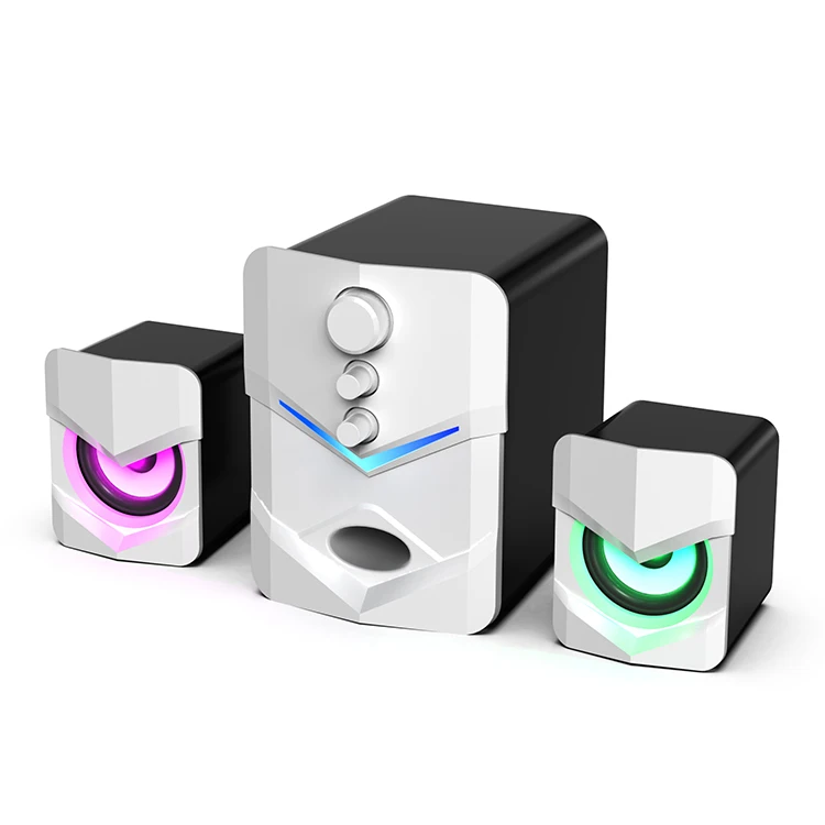 Sf141Bt Havit 3.5Mm Woofer Sound Big Computer 3Inch +2 Inch 6 Ohm 2.1 Ch Tower Boofer Subwoofer Speaker